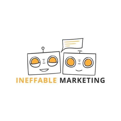 Chatbot Logo for a marketing company