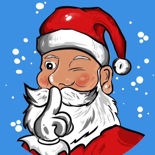 Santa mascot