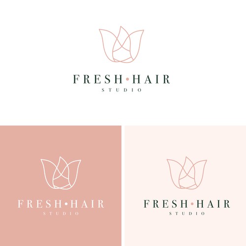 Fresh Hair Studio - Logo Design