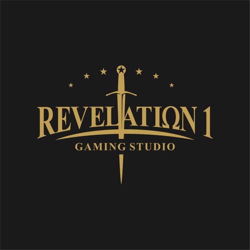 Revelation 1 Gaming Studio Logo Design