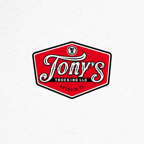 Trucking logistics logo classic retro old school