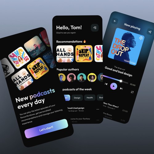 Podcast app