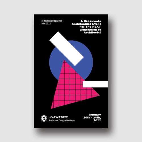 Poster Design for Millennial Architecture Conference