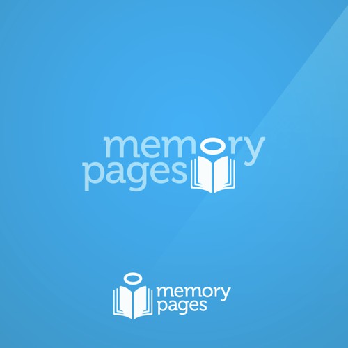 Create a Logo for a website that helps people remember loved ones who have died -- Memory Pages