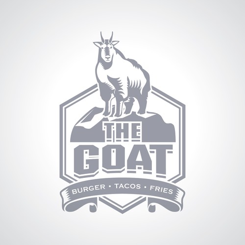 The Goat Ski Bar Concept Logo