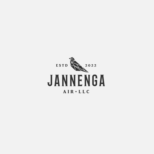 Logo for a helicopter and jet company