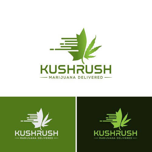 LOGO FOR A MARIJUANA DELIVERY SERVICE