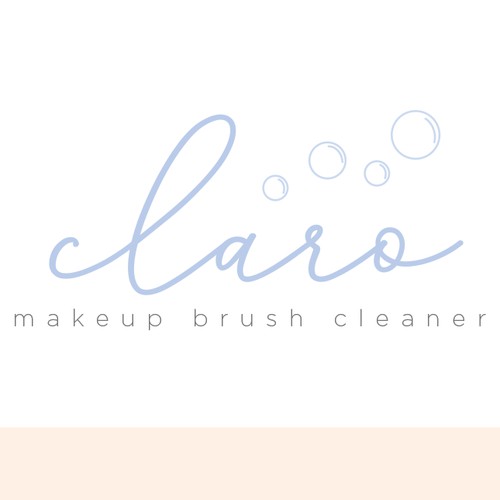 Logo for makeup brush cleaner