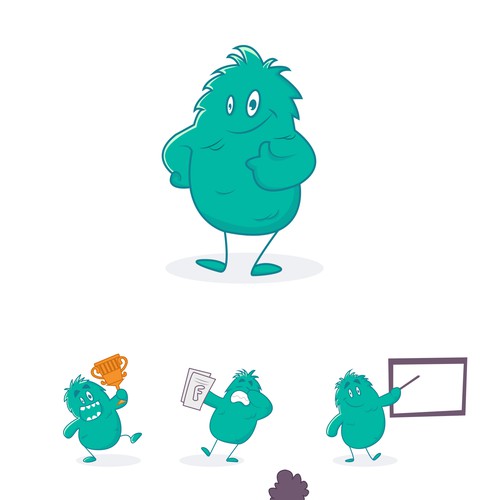 Mascot for content curation software