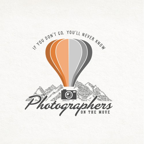 Logo for travel photography company