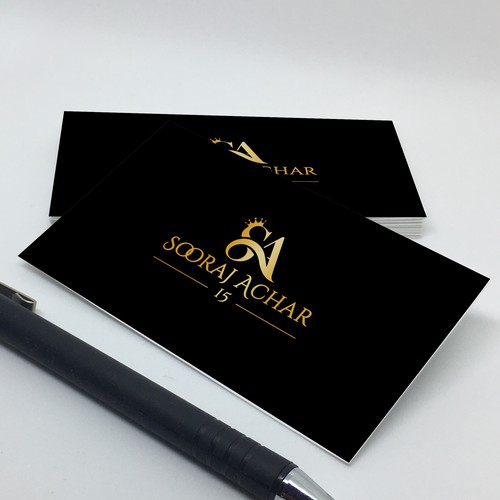 Brand Logo Design for Indian Author, Writer Mr Sooraj Achar