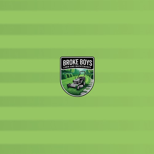 Bold logo for landscaping company