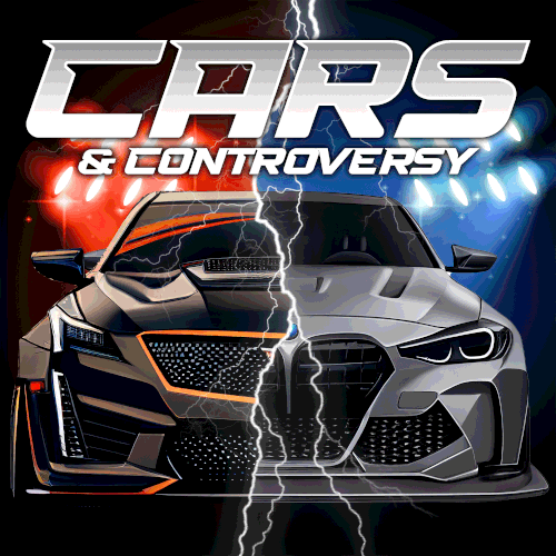 Car themed PODCAST cover