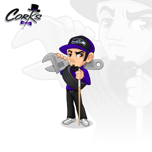 Mascot Design for Corks