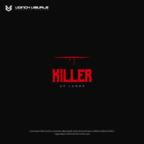 Killer At Large logo design
