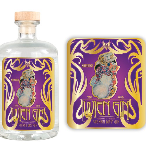 "Wien Gin" goes "Gustav Klimt"