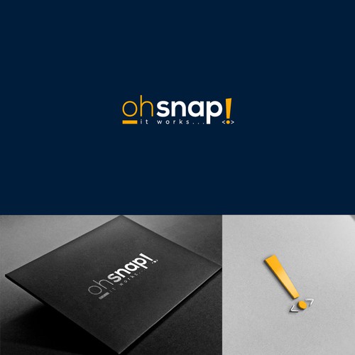 ohsnap! logo design