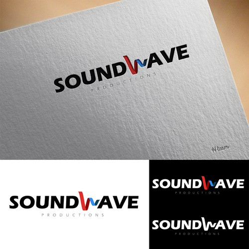 Logo concept for audio and video production studio