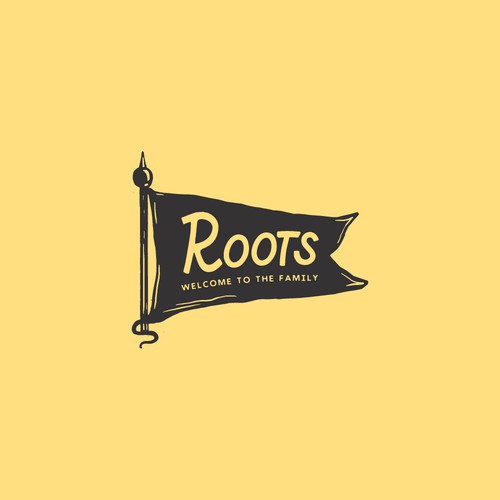 Roots Brand Flag Logo