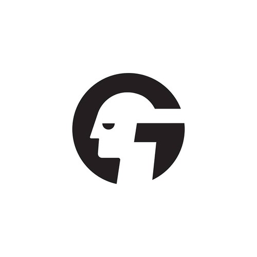 Letter G head / Face logo