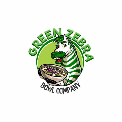 Green Zebra Food Truck needs a logo that says fun, fresh, delicious.