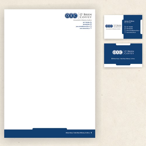 LETTERHEAD AND BUSINESS CARD