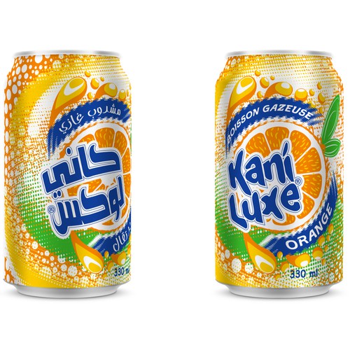 Soft Drink Beverage Can Design