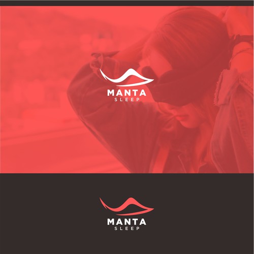 Logo concept for Manta Sleep