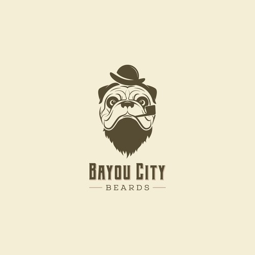 Logo concept for Bayou City Beards