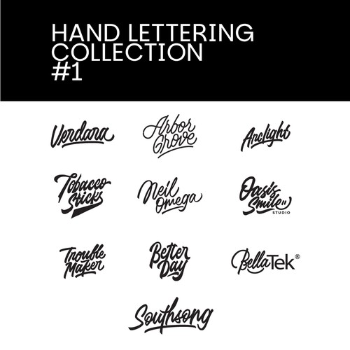 Hand Lettering Collection