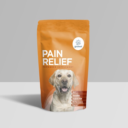 Packaging for Powdered Supplement for Dogs