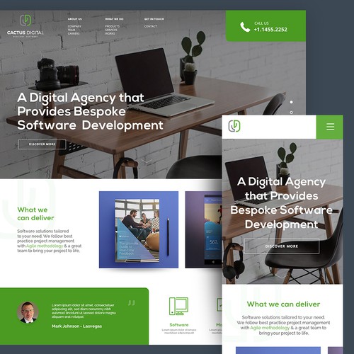 Cactus - Webdesign