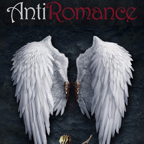 Design an eye & heart-catching book cover for AntiRomance