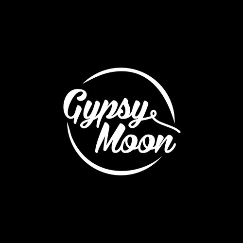Typography Logo Concept for Gypsy Moon