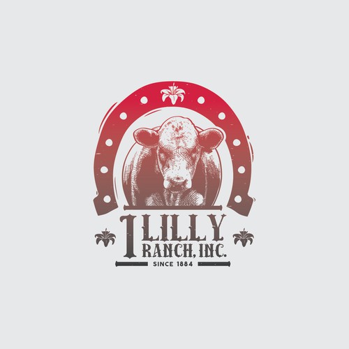 Logo design for 1 Lilly Ranch.