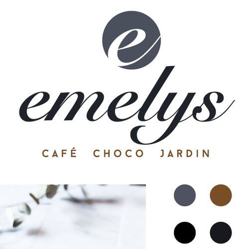 Logo concept for swiss coffee shop