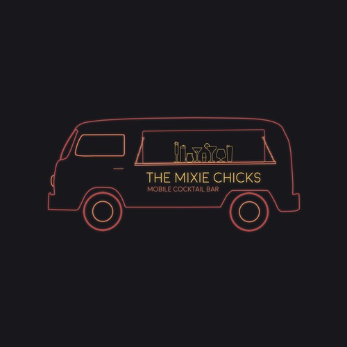 Attractive logo for a mobile mixing bar