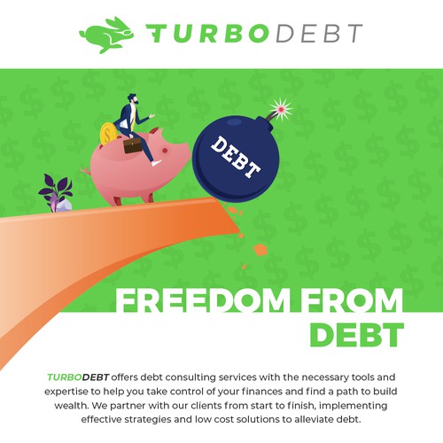 Turbo debt Mail Template Design.