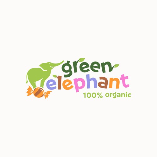 Playful Logo For Organic Candy Shop