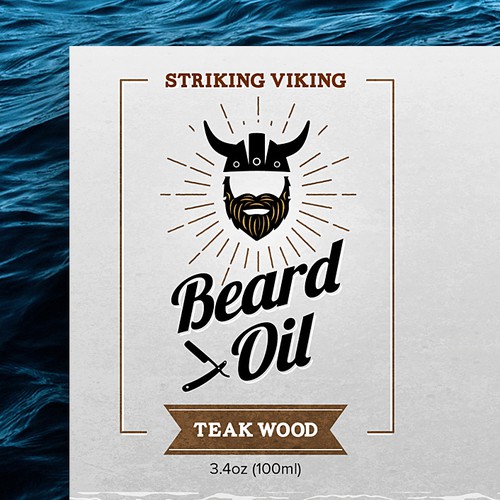 Label Design for Beard Oil 