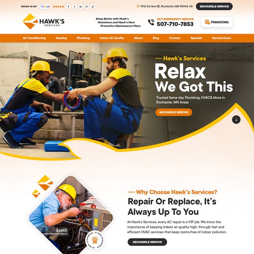 HVAC Website