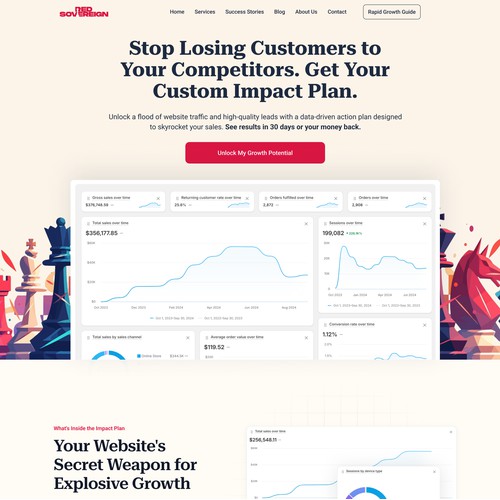 Conversion-Focused Website Design for a Growth Marketing Agency