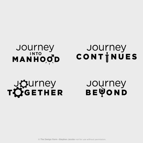 Journey wordmark series