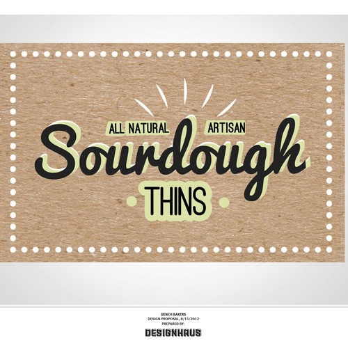 Logo for Dench Sourdough Thins