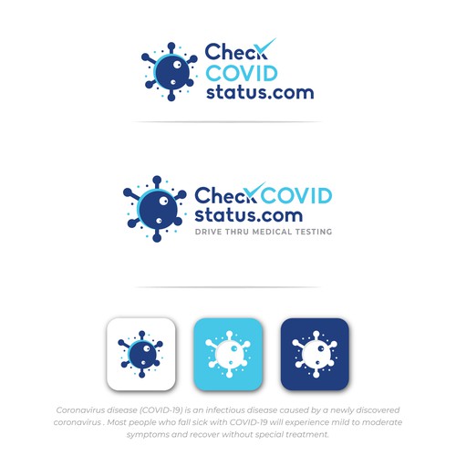 Check Covid Status Logo