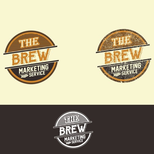 Create a big bold logo with a masculine/brewery/pub feel.