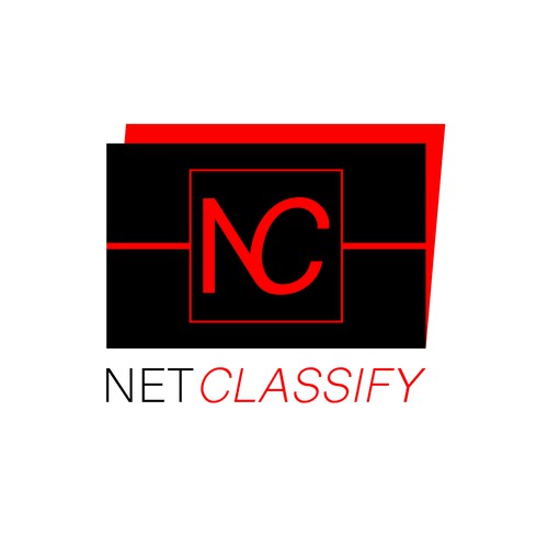 Geometric Logo Concept for Netclassify