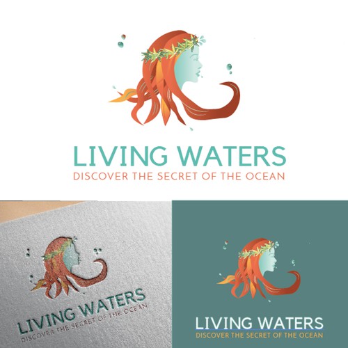 Logo concept for Seaweed Based Beauty Product