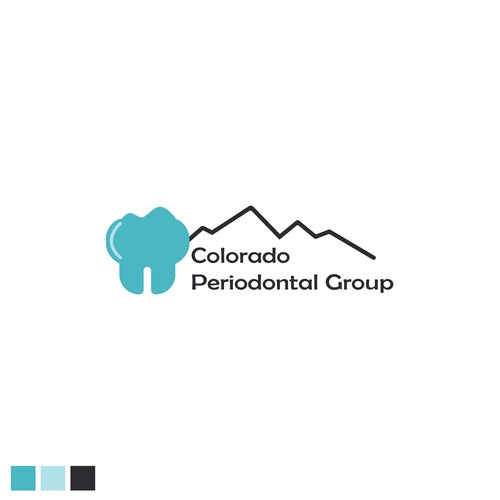 Logo concept for Colorado Periodontal Group