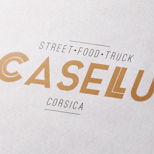 Création Logo Food Truck "Casellu"